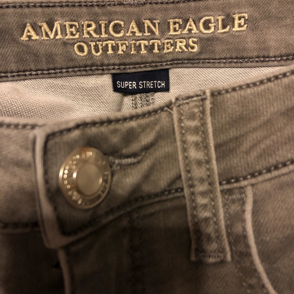 American Eagle Grey Denim